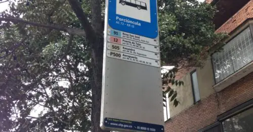 PARADERO SITP PORCIUNCULA  398A00